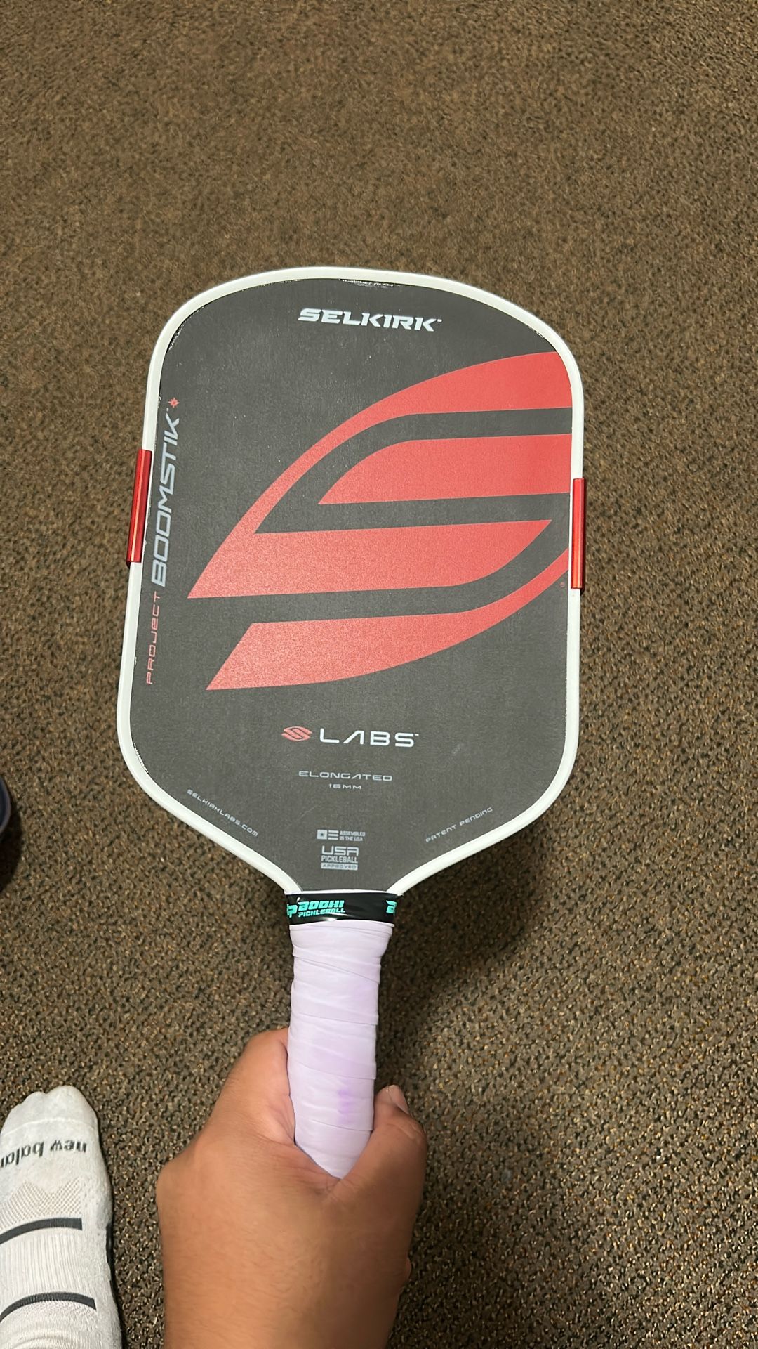 Selkirk Boomstik Elongated Pickleball Paddle