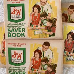 S & H Green Stamps Books