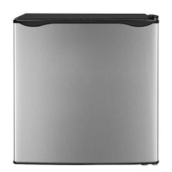 18.54 in. 1.84 cu. ft. Compact Mini Refrigerator in Stainless Steel