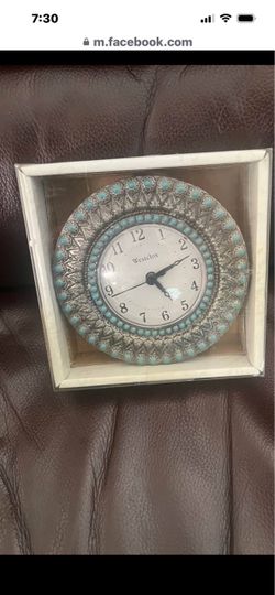 Westclox Decorative Table Clock