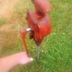 Unrestored Vintage Gasboy Hand Crank