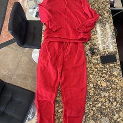 Purple Or Red Kids Sweat Suit Set