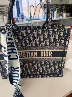 Blue Tote Bag