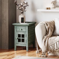 Rustic Shores Surfside Power Chairside Table