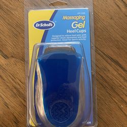 New Dr. Scholl’s Massaging Gel Heel Cups - Medium