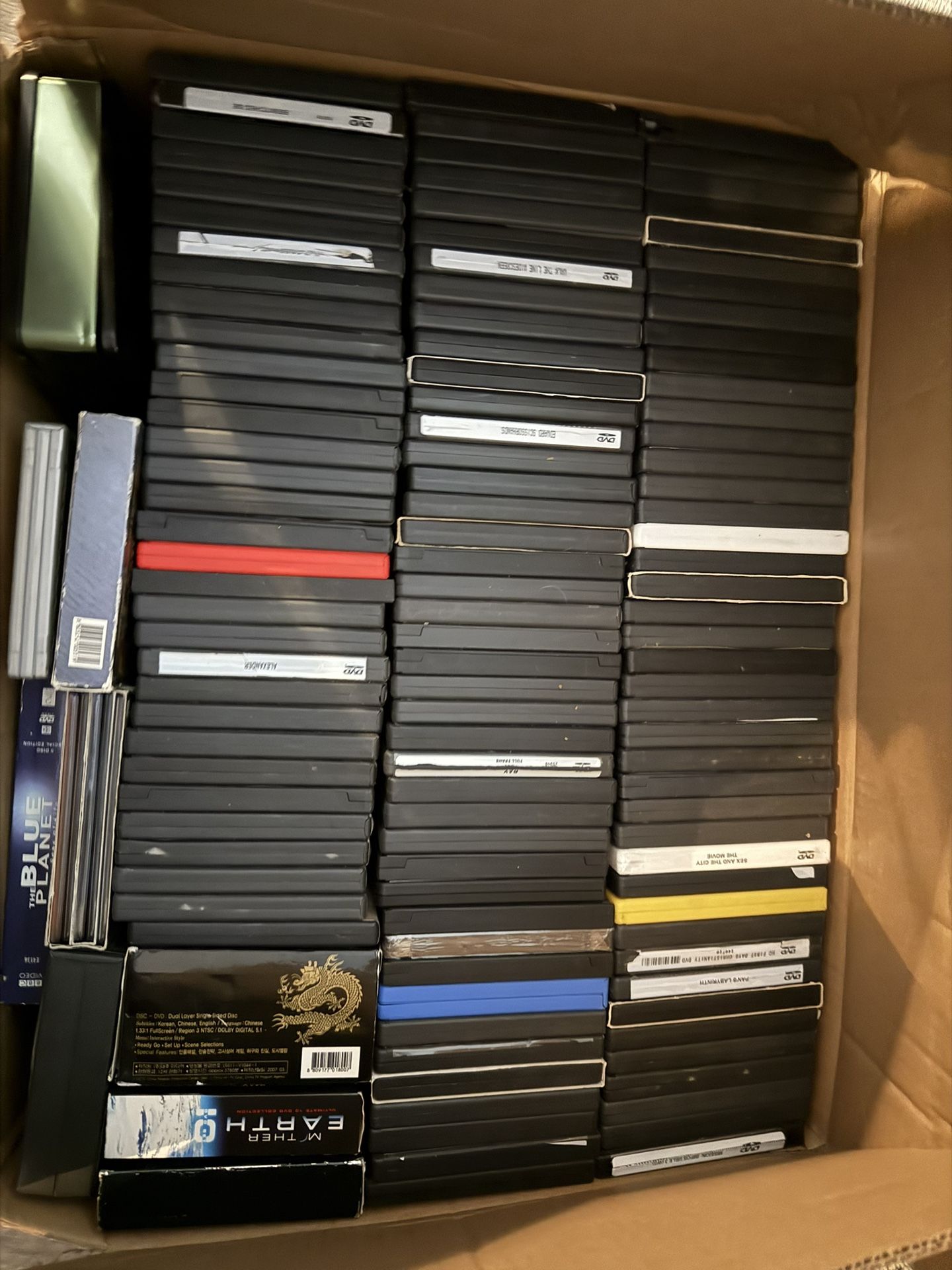 Huge DVD Lot – Over 150 Movies & TV Shows!