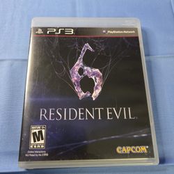 Resident Evil 6 PS3