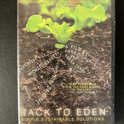 Back To Eden Simple Sustainable Solutions (DVD, 2011) Organic Garden New Sealed