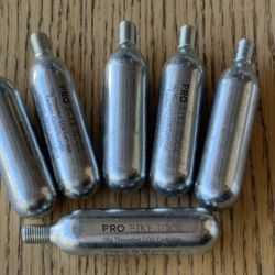 Pro Bike CO2 16g Threaded Cartridges Pack Of 6