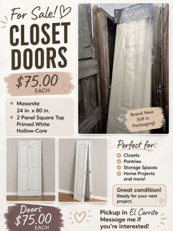 Closet doors