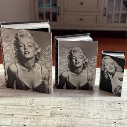 Marilyn Monroe Faux Book Decorative Boxes