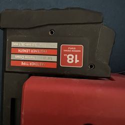 Milwaukee Staples Gun 