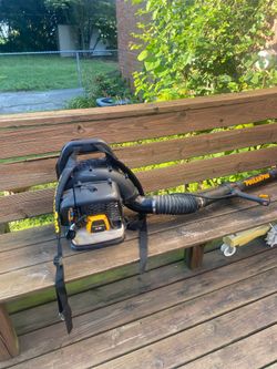 Poulan Pro PR48BT Gas powered Backpack Blower