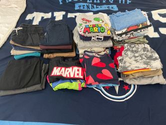 Boys bulk clothes & shoes