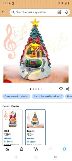 New In Box Ceramic Christmas Tree Decoration $20