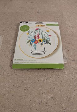 Cactus Embroidery Kit