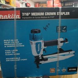Makita New 7/16" Crown Stapler 