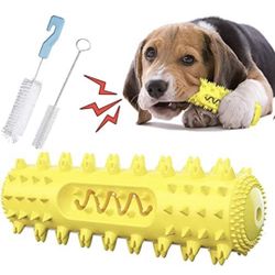 Dog Chew Toys for Aggressive Chewers, Natural Rubber-Dog Squeaky Toys for Medium and Large Breeds, Indestructible Tough Durable Dog Toys for Dogs-Teet