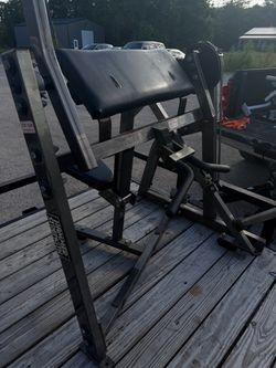 Hammer strength bicep curl