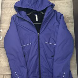 Purple Raincoat Jacket 