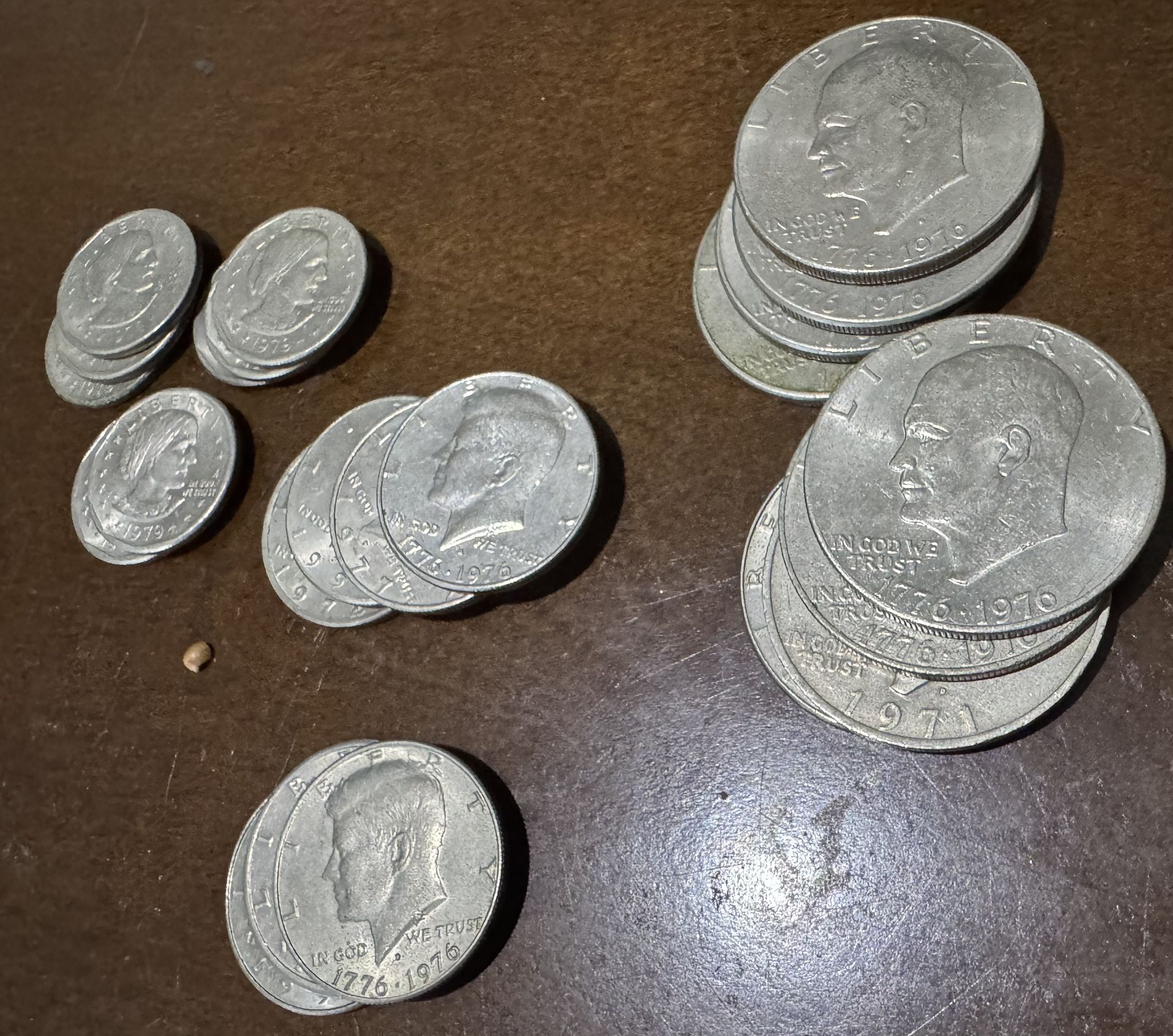 Coins Bulk Half Dollar One Dollar JFK Eisenhower SBA