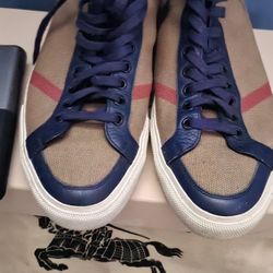 Burburry Hightop Sneakers 