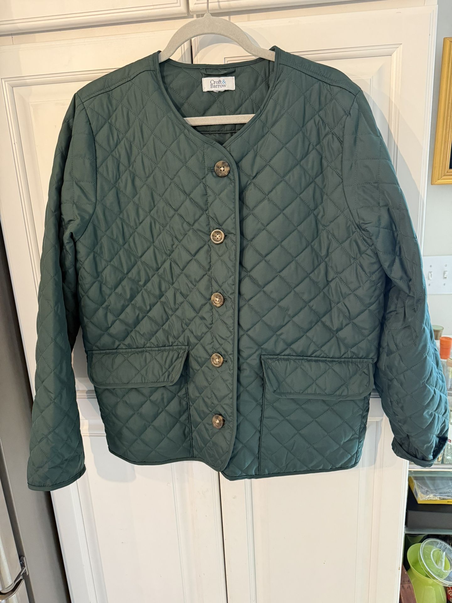 Croft & Barrow Dark green quilted Jacket
