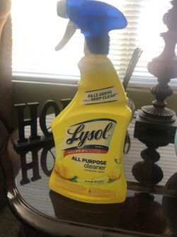 Lysol, cleaner ,, new never used!!!