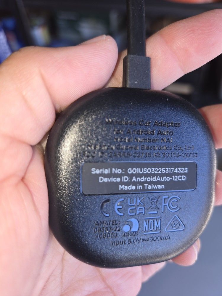 Motorola MA1Wireless Android Car Adapter