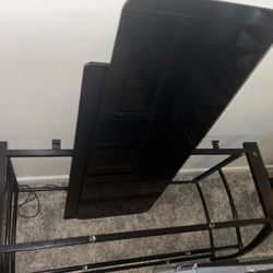 Glass TV Stand 