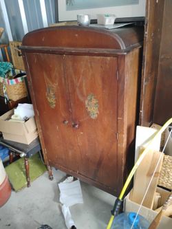 Old Cabinet Armoire 