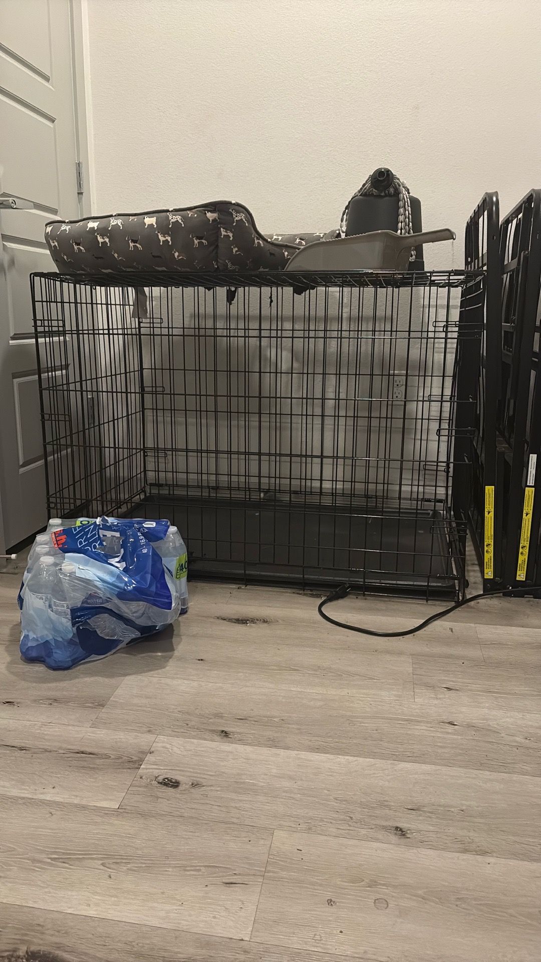 Dog Crate black