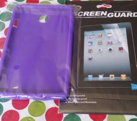 COVER FOR LG TABLET 9" y CUBRE PANTALLA