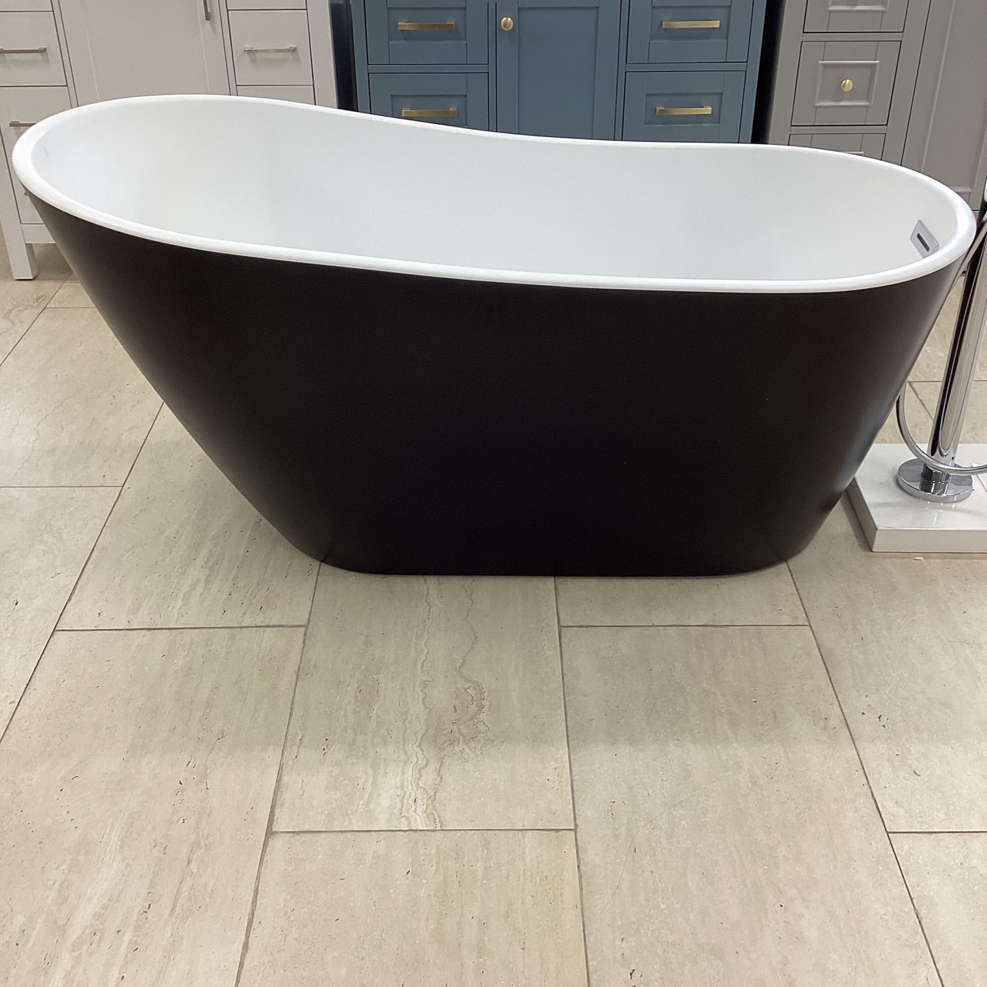 59” Black /White Soaking Spa Tub,All Products : American Fashion Style Bags On Sale