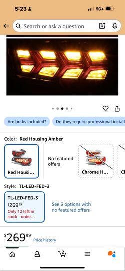 DNA MOTORING LED Tail Lights – FR-S / BRZ / Toyota 86