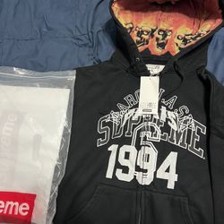 medium supreme zip up