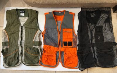 Men’s Hunting Vests – Allen, Champion & Browning – Lot of (3)