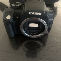 Canon EOS Rebel XT Digital SLR Camera With 18-55mm Zoom Lens 
