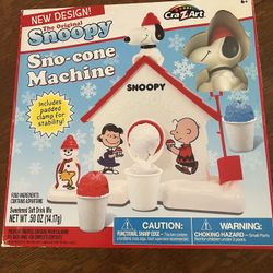 Sno-Cone machine
