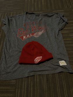 NHL Redwings 47 Brand Beaie and Hat