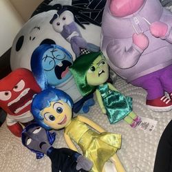 Inside Out Plushies 