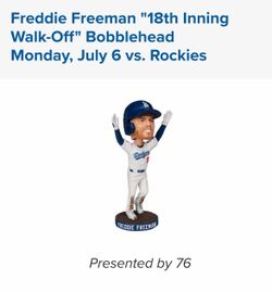 Freddy Freeman Bobblehead