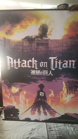 Attack on Titan wall scroll