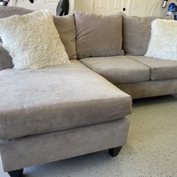 Macys Pewter Sectional 