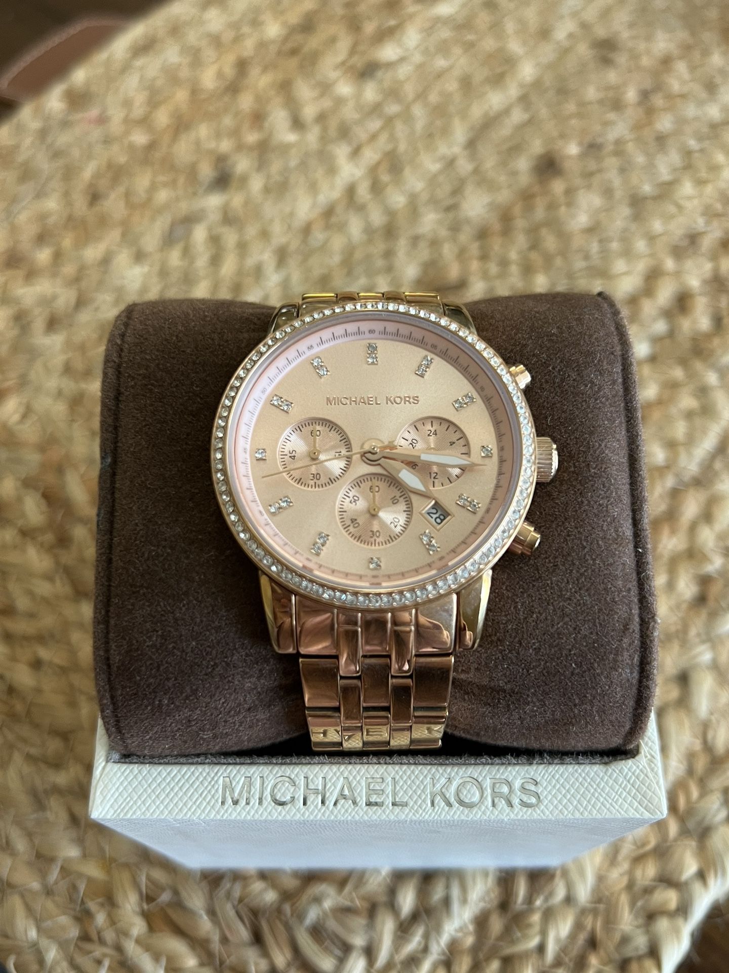 Rose Gold Michael Kors Watch
