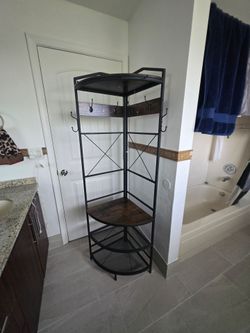 Corner Rack and Shoe Storage