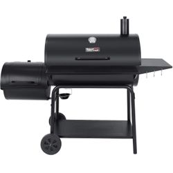 NEW- Royal Gourmet  BBQ - Wood & Charcoal Grill and Offset Smoker
