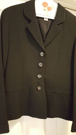 Ann Taylor Classic Black Suit