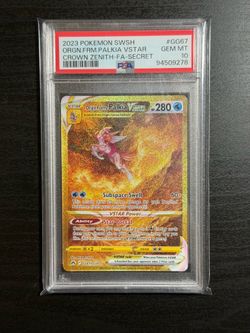 Pokémon TCG 2023 Crown Zenith Origin Forme Palkia VSTAR GG67 PSA 10