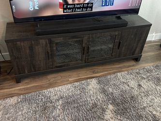 Dark Brown Entertainment Center